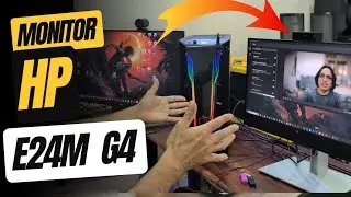 Cómo usar Nvidia BroadCast con Cámara integrada al Monitor HP E24m G4 FHD USB-C ?