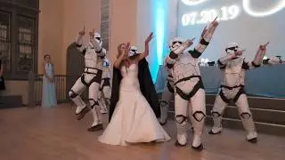 STAR WARS WEDDING DANCE