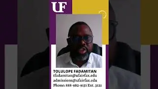Tolulope Fadmitan Welcomes You to University of Fairfax