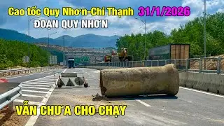 VẪN CHƯA CHO CHẠY TUYẾN CHÍNH CAO TỐC QUY NHƠN-CHÍ THẠNH