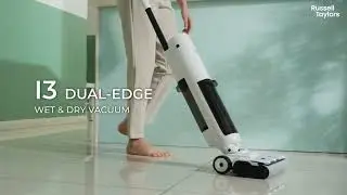 Russell Taylors Dual-Edge Wet Dry Cordless Vacuum Self-Cleaning Hot Air Drying i3