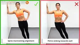 Side Plank Exercise Variations - Wall Side Plank