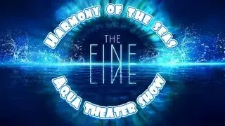 Harmony of the seas Aqua Theater show the fine line ✨