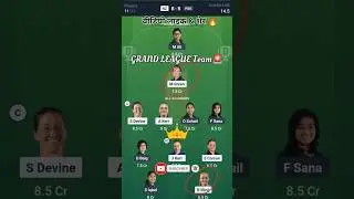 🇦🇺NZ-W vs PAK-W 🇵🇰 Dream 11 Prediction | newzealand women's vs Pakistan women's odi match#nzwvspakw