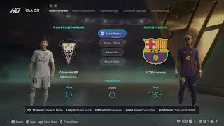 EA SPORTS FC 26 Albacete-FC Barcelona Copa del Rey 1/4 final full match 25/26 PS5