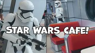 Eating at the official Star Wars Cafe in Melbourne! | Star Wars Galactic Caf&eacute;