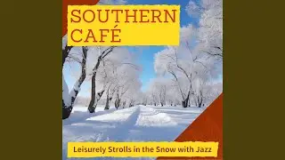 Snowfall on Darkened Paths