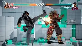 TEKKEN 7 | Kazuya Jump Over wall cross up Technique (Read Description)