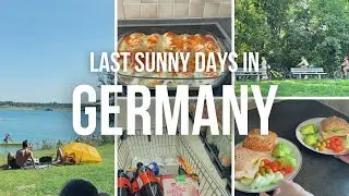 Last Sunny Days in Germany | Slow Living | Supermarket Haul | Picnic by the lake | VLOG