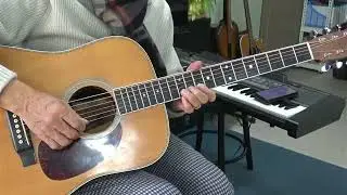🎸🌈낙엽처럼살아온(CCM)~cover{최명철}{통기타연주}Gmajorkey🎶[SlowRock](울산굿모닝기타드럼학원장)《최명철》