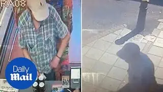 CCTV footage shows Charlie Rowley hours before his collapse