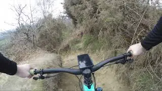 Thick n creamy steep black run peaslake mtb
