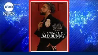 Bad Bunny makes history with Time&rsquo;s 1st cover entirely in Spanish