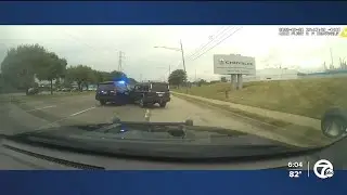 Warren police officer injured after suspect rams his vehicle during pursuit
