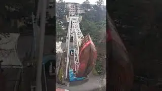 Sky ranch Baguio swinging boat ride