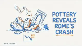 Rome's 97% Population Crash: What Pottery Reveals About Collapse