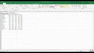Excel 2019 Independent Project 1-4