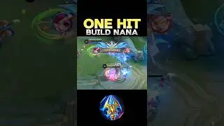 😱 WATCH THIS - BEST BUILD NANA 2024❓ (ONE HIT) ~ MLBB 🔥 #mobilelegends #onehitbuild #nana #shorts
