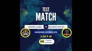 Test Match  Rugby Touch :   Dengkil Lions and Baginda Fighter