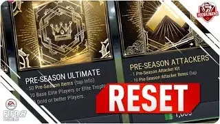 FIFA MOBILE RESET IS COMING | PRE SEASON BUNDLE & PRESEASON ULTIMATE PACK OPENING NEW 100 OVR CARDS