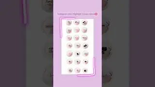 Instagram story Highlights cover ideas ✨| @Yurstype| #shorts #instagram #trending  #highlights