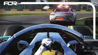 Driving The PERFECT F1 Online League Race