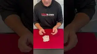 Self-working trick with 16 cards