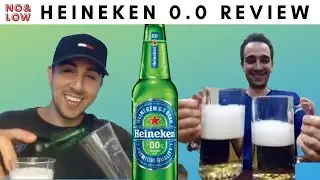 Heineken 0.0 Review Non-Alcoholic Beer (vs the Original Heineken)