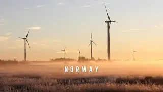 Peaceful Snowy Walk in a Secret Windfarm ❄️ | Norway | 4K Walking Tour