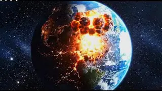 A nuclear bomb explodes on every planet in the solar system