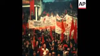 SYND 28 3 75 CUNHAL ADDRESSES COMMUNIST MEETING IN LISBON
