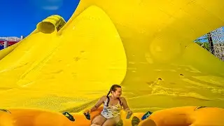 INSANE Magicone Water Slide at Aquacolors Poreč