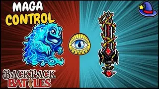 Esta BUILD de MAGA tiene un Combete CURIOSO💧| Backpack Battles