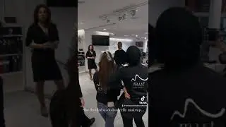 Students competition at Make Up Institute Stockholm, part of the 20 weeks long Makeup Artist course.