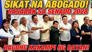 BREAKING NEWS!  ATTY TOPACIO SASABAK NA SA SENADO?! 
