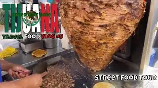Mexican Street Food in Tijuana 🇲🇽 | Travel Food Vlog #3