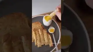 Egg and Soldiers for Breakfast 🍳#shorts