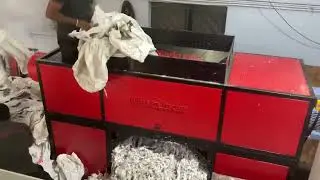 Raffia Bags Shredding Machine, Raffia Bag Shredder, Jumbo Bags Shredder, #RaffiaBagsCrushingMachine,