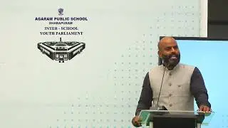 Inter-School Youth Parliament 2025 | Agaram Public School, Dharapuram