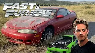 Restoring the 1998 Mitsubishi Eclipse GSX 5-Speed in Fast and Furious | A Tribute to Paul Walker