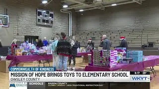 Mission of Hope delivers gifts to nearly 500 children at Ky. elementary school