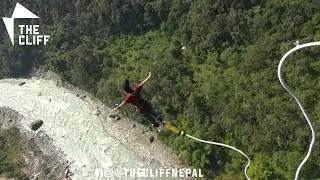 Kushma Bungee Jump, The world's second-highest bungee #THECLIFFNEPAL #228M 🇳🇵