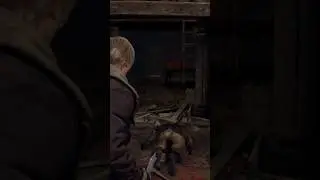 Killing the Brute on Hardcore Mode in Resident Evil 4 (2023)