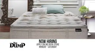 Now Hiring at our New Deerfield Location at The Dump Luxe Furniture Outlet