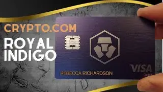Unboxing the $4,000 Royal Indigo Visa debit card from Crypto.com