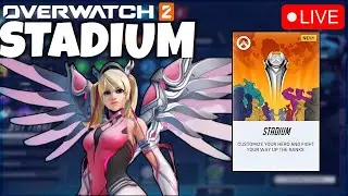New BATTLE MERCY MYTHIC IS SO NICE!! Playin w viewers! ! #ow2 #overwatch2 #overwatchstadium
