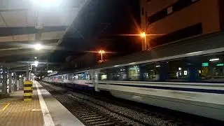 BR1116 195 NJ mit EN414/462/480 und NJ236 Stuttgart HBF Einfahrt in Augsburg HBF