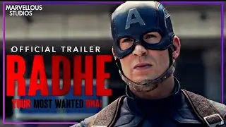 Radhe Trailer || Captain America || Your Most Wanted Bhai || Steve And Natasha