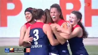 GWS Giants v Melbourne Match Highlights | Semi Finals | 2020 NAB AFL Women's Competition