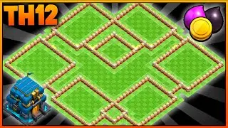 NEW BEST! Town Hall 12 (TH12) FARMING/HYBRID Base with copy LINK | 2025 | Clash Of Clans